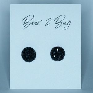 Bear & Bug Sparkly Gem Earrings